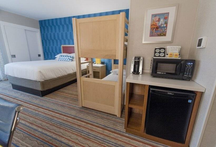 اتاق استاندارد برای معلولان, Howard Johnson By Wyndham Anaheim Hotel & Water Playground