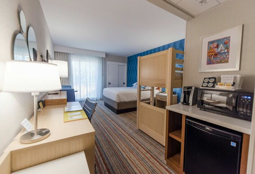 اتاق استاندارد برای معلولان, Howard Johnson By Wyndham Anaheim Hotel & Water Playground
