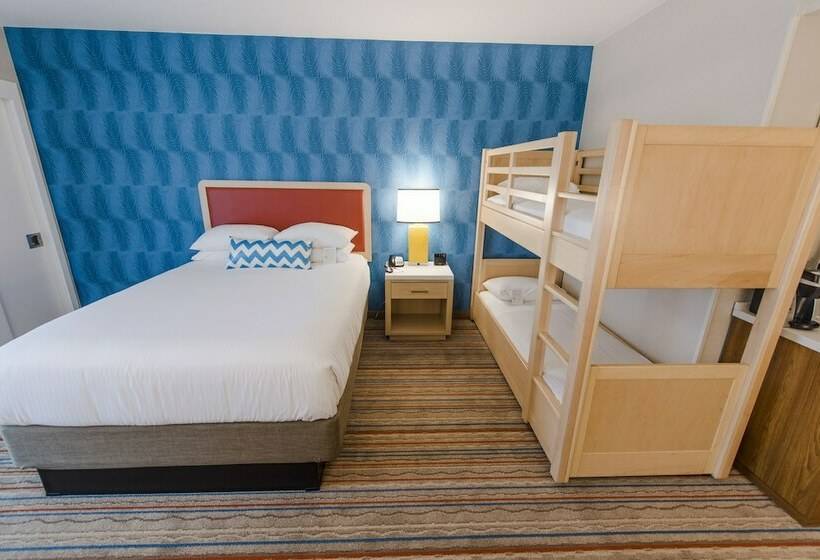 اتاق استاندارد برای معلولان, Howard Johnson By Wyndham Anaheim Hotel & Water Playground