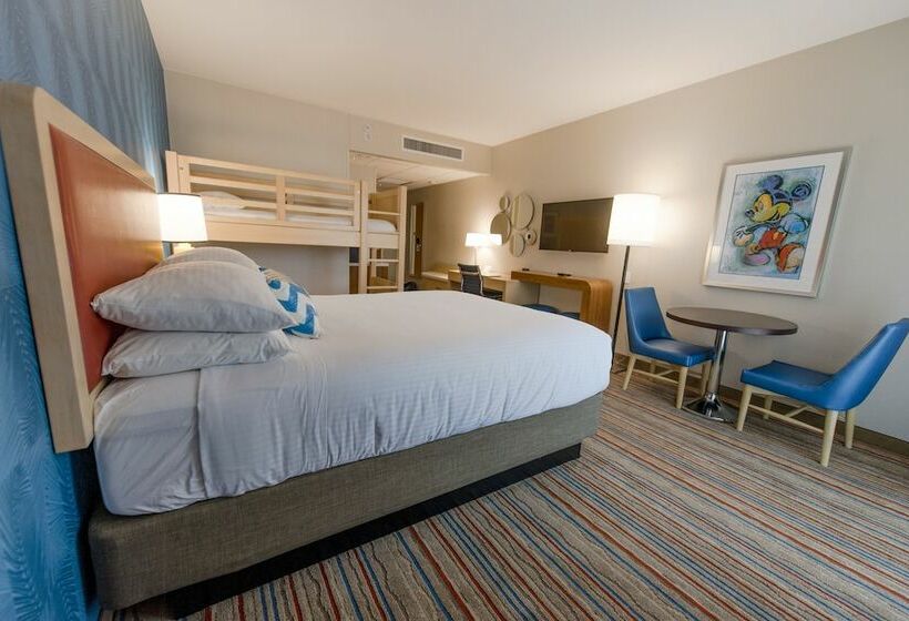 اتاق استاندارد برای معلولان, Howard Johnson By Wyndham Anaheim Hotel & Water Playground