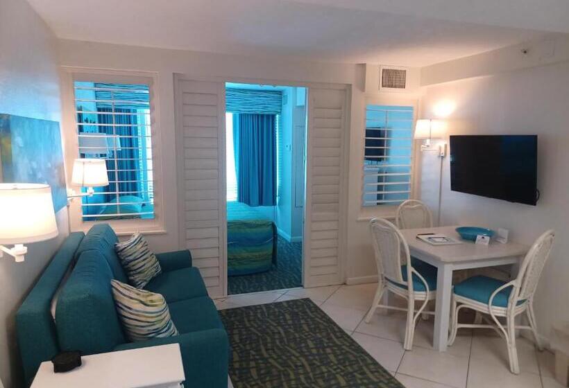 스탠다드 스튜디오 바다 전망, Islander Beach Resort  New Smyrna Beach