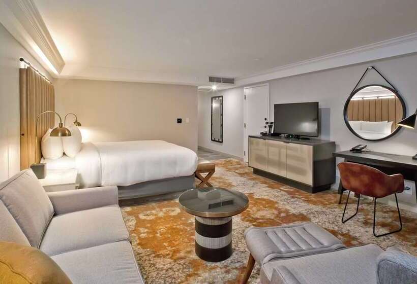 带大床的标准间, Hilton Melbourne, Fl