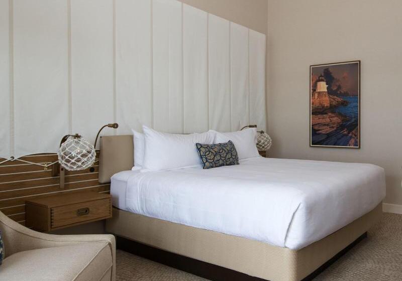 스탠다드 룸 킹사이즈 침대, Newport Marriott Hotel & Spa