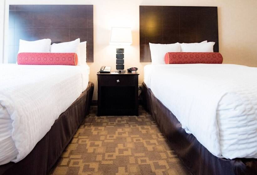 ２ダブルベッドのスタンダードルーム, Clarion Inn Elmhurst  Oak Brook Near I88, I290, I294
