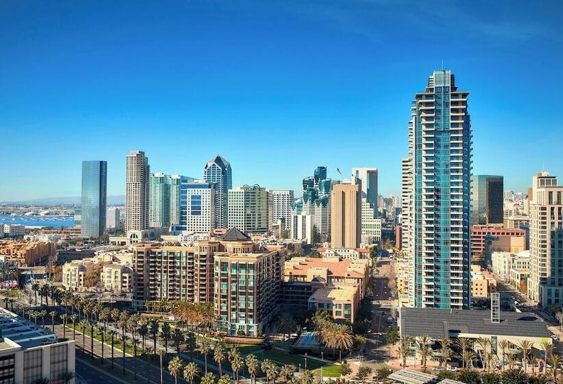 Standaard Kamer met Tweepersoonsbed en Uitzicht op de Stad, San Diego Marriott Marquis And Marina