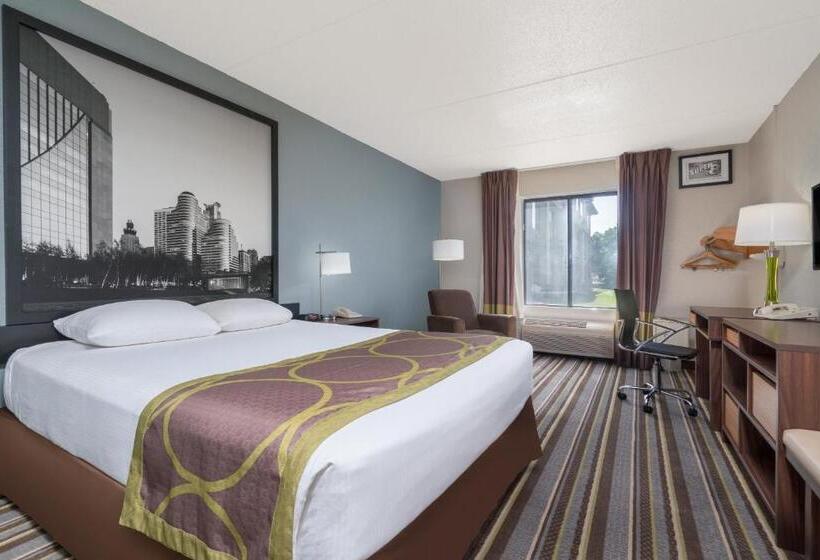 Номер Стандарт Адаптированный для Инвалидов, Super 8 By Wyndham Bloomington/airport
