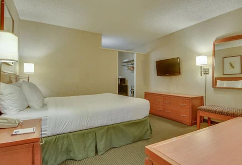 Quarto Estandar Cama Casal, Vagabond Inn Los Angeles At Usc