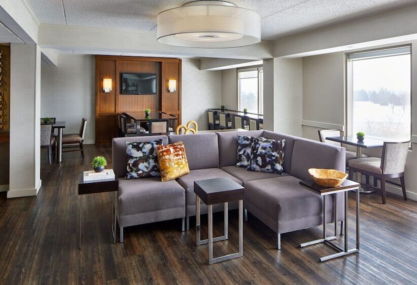스탠다드 룸 더블 침대, Detroit Metro Airport Marriott