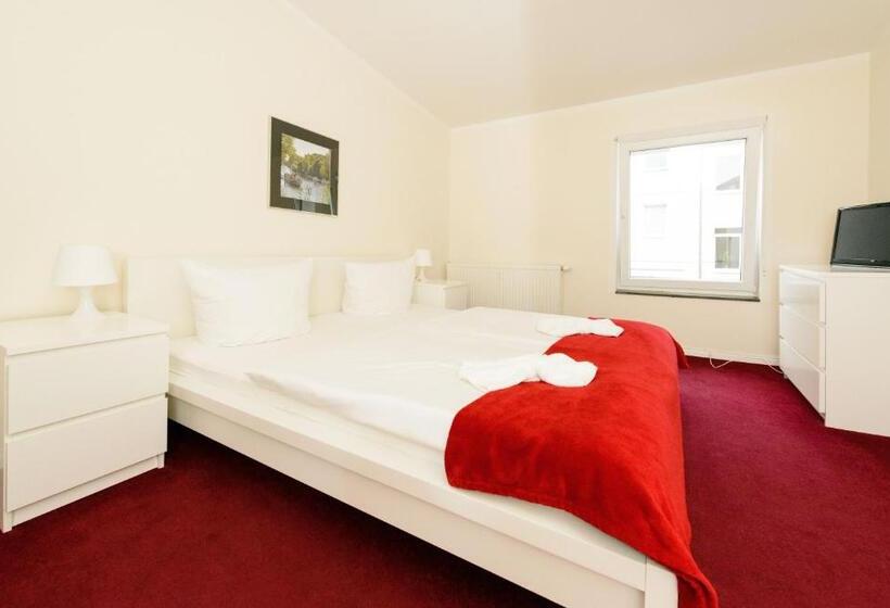 آپارتمان 1 خوابه, City Hotel Pension Brandenburg