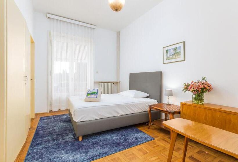 اتاق استاندارد یک نفره با چشم‌انداز دریا, Brijuni Rooms Karmen