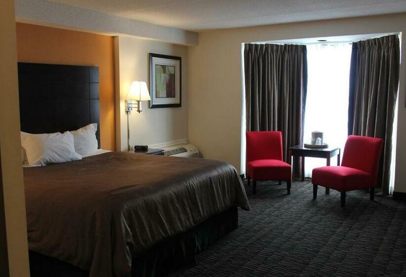 キングサイズベッドのスイートルーム, Ramada Plaza By Wyndham Niagara Falls