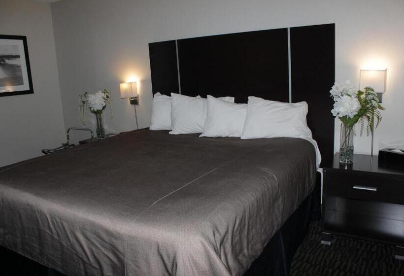 キングサイズベッドのスタンダードルーム, Ramada Plaza By Wyndham Niagara Falls