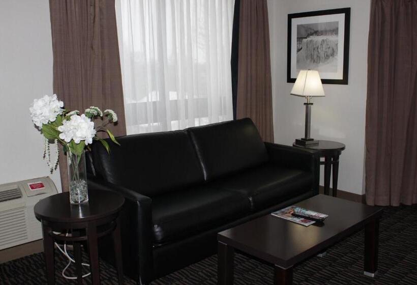 キングサイズベッドのスイートルーム, Ramada Plaza By Wyndham Niagara Falls