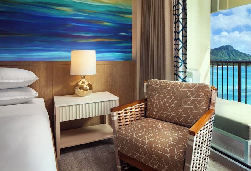 اتاق استاندارد با 2 تخت دوبل, Sheraton Waikiki Beach Resort