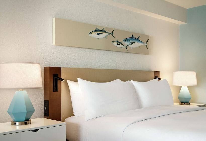 ダブルベッドのベーシックルーム, Doubletree By Hilton Ocean City Oceanfront