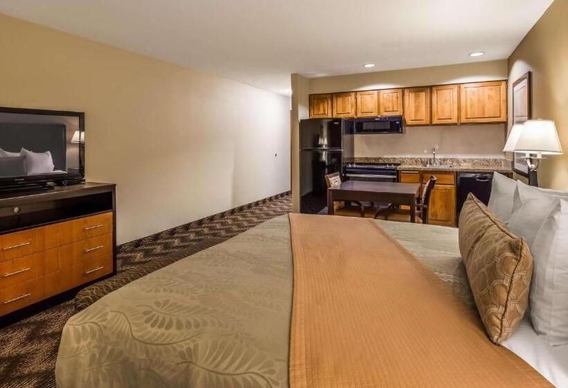 带大床的豪华间, Best Western Plus Gold Country Inn
