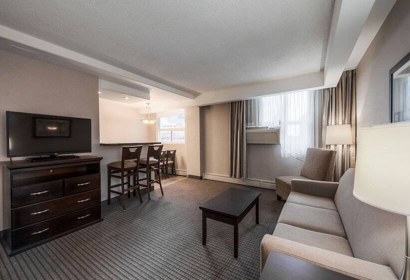 Suíte 2 Dormitórios, Coast Calgary Downtown Hotel & Suites By Apa