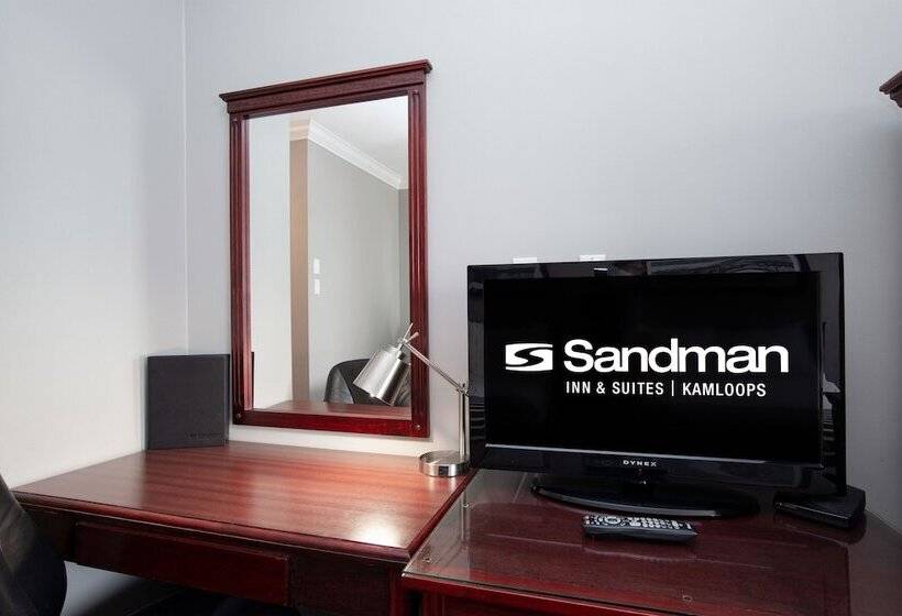２ダブルベッドのスタンダードルーム, Sandman Inn Kamloops