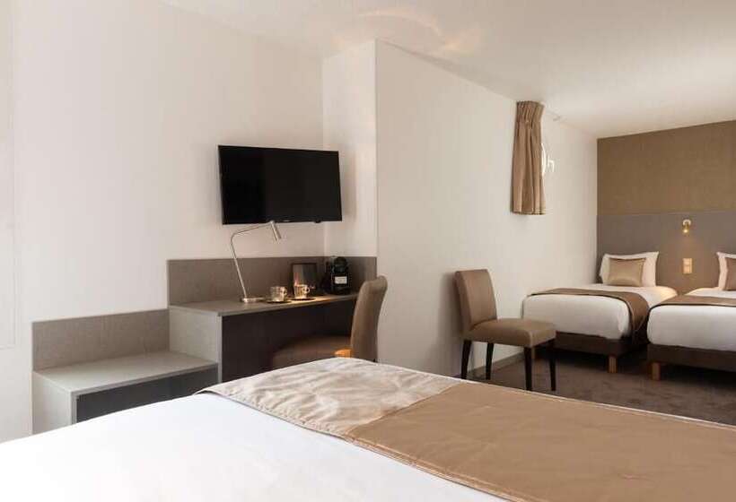 اتاق استاندارد چهار تخته, The Originals City, Hôtel Orléans Nord
