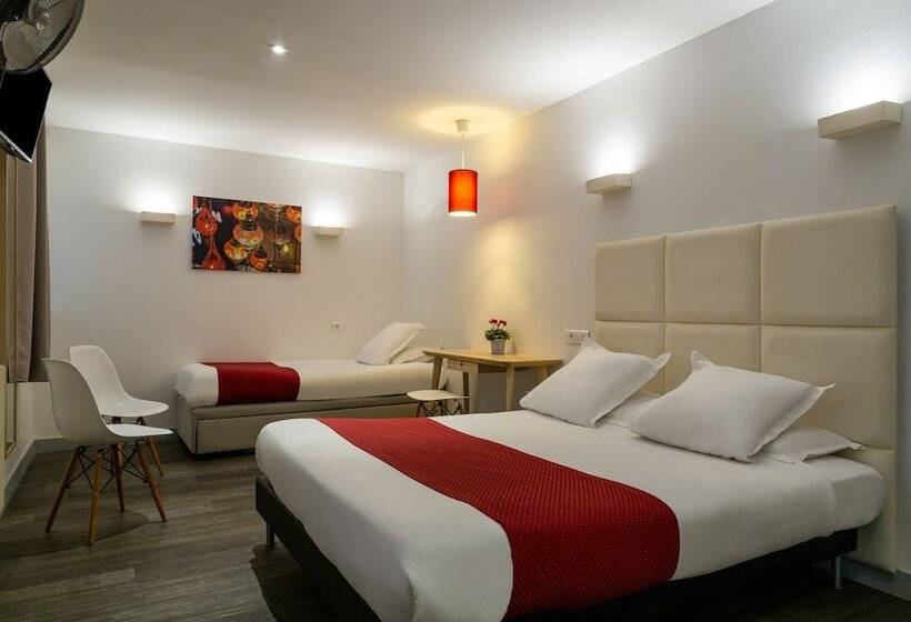 스탠다드 트리플 룸, The Originals City, Hôtel Lecourbe, Paris Tour Eiffel