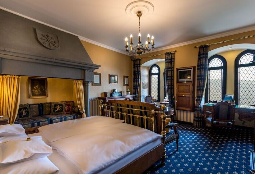 Номер Deluxe, Burghotel Auf Schönburg