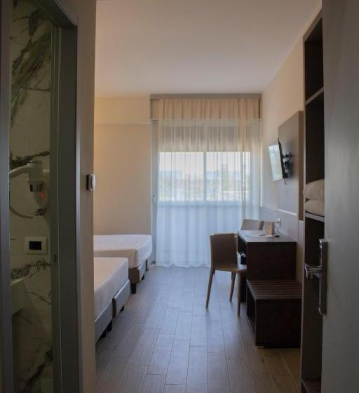 اتاق استاندارد چهار تخته, Jr Hotels Gate 7 Bologna