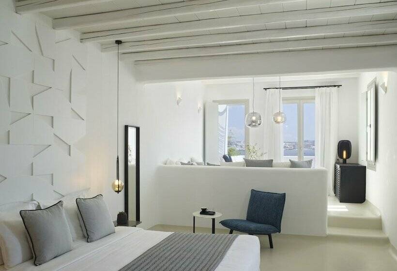 Люкс Премиум Вид на Море, Nimbus Mykonos