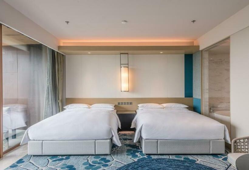 Номер Стандарт 2 Двуспальные Кровати, Renaissance Suzhou Taihu Lake
