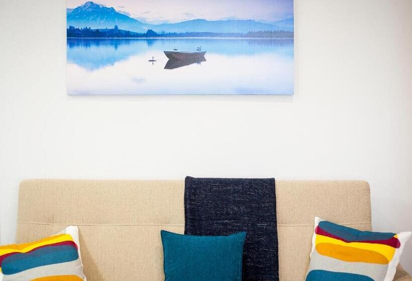 带1个卧室的带海景的公寓, Apartamentos Villa Zoila Baiona