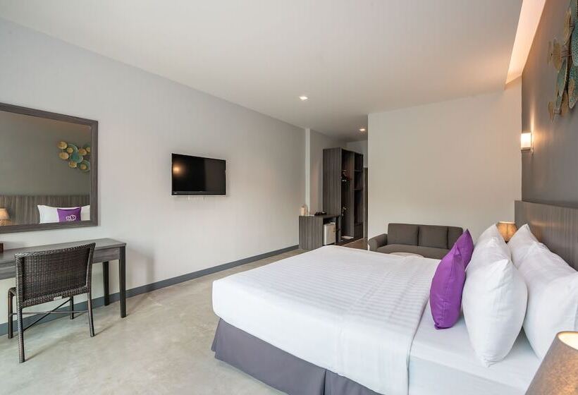 اتاق لوکس با چشمانداز استخر, Koh Chang Paradise Hill