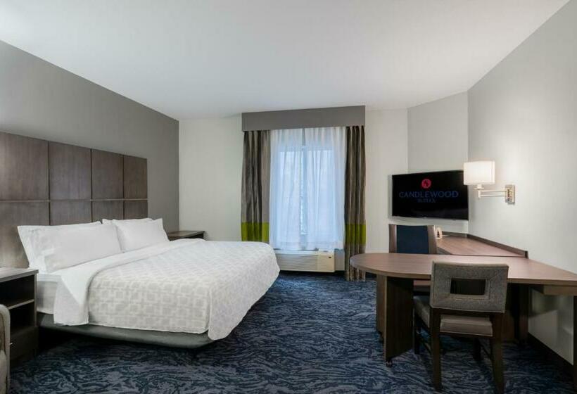 Люкс Deluxe Кровать Кинг, Candlewood Suites Cookeville, An Ihg