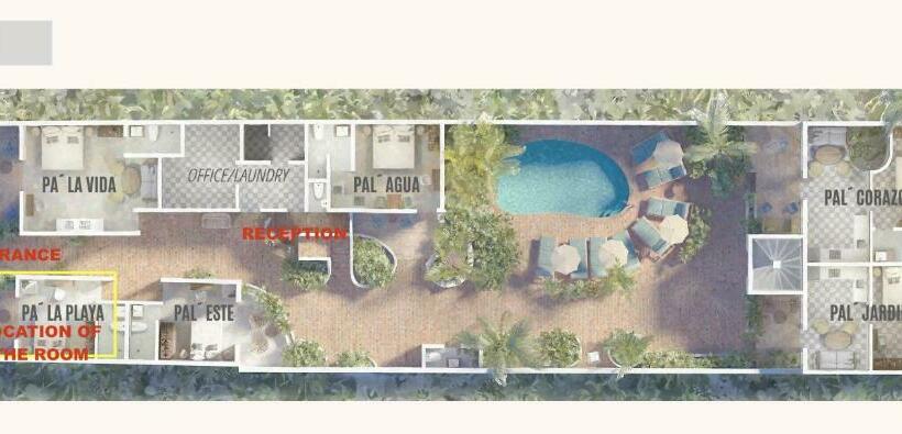 اتاق استاندارد, Pal.mar Hotel Tropical