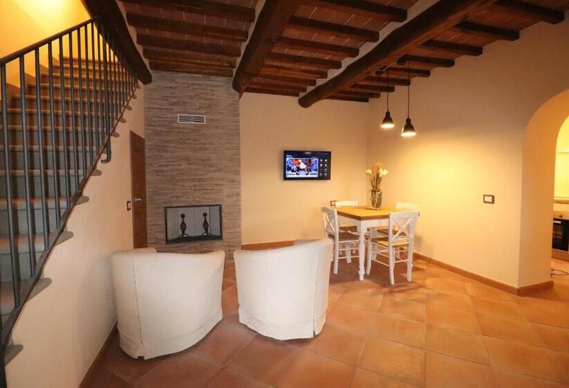 复式房间, Borgo Di Villa Cellaia Resort & Spa