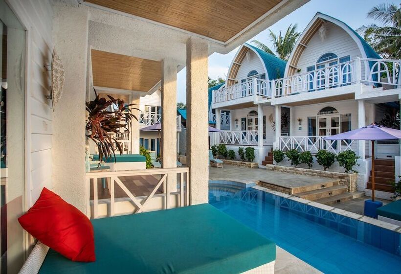Quarto Deluxe com Sacada, Santorini Beach Resort