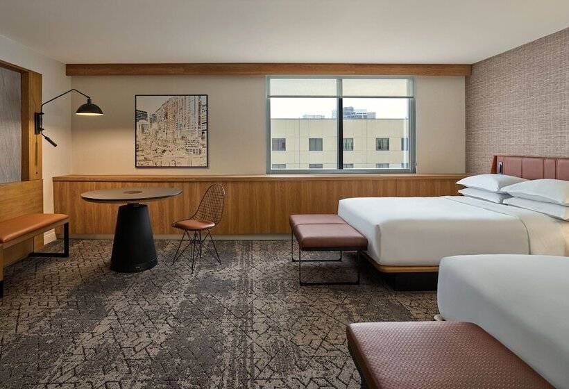 חדר סטנדרט שתי מיטות זוגיות, Sheraton Denver Downtown