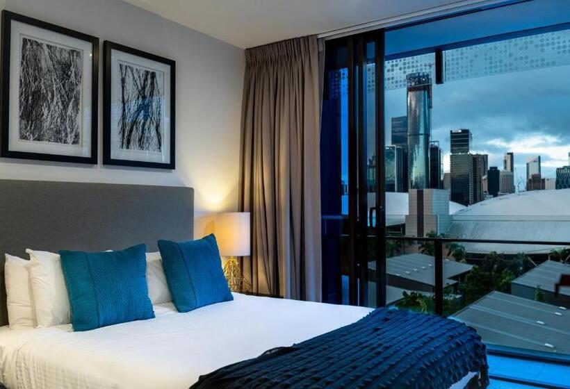 1침실 아파트 도시 전망, Opera Apartments South Brisbane