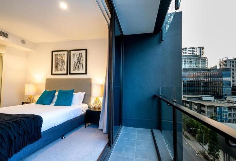 1침실 아파트 도시 전망, Opera Apartments South Brisbane