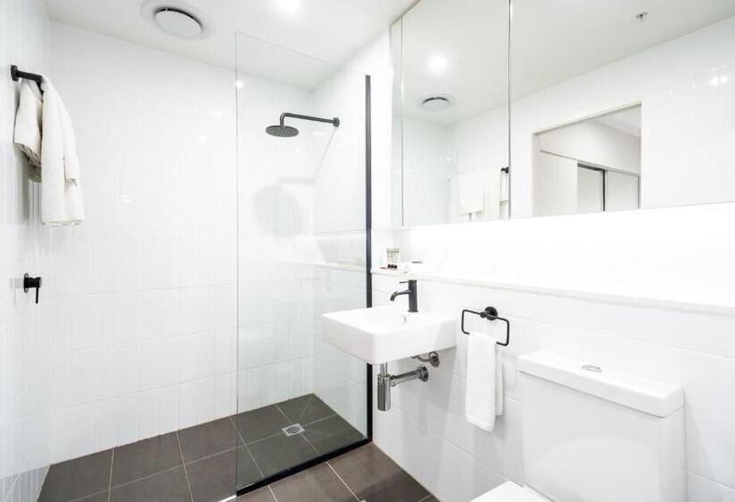 침실 1개 전망 아파트, Opera Apartments South Brisbane