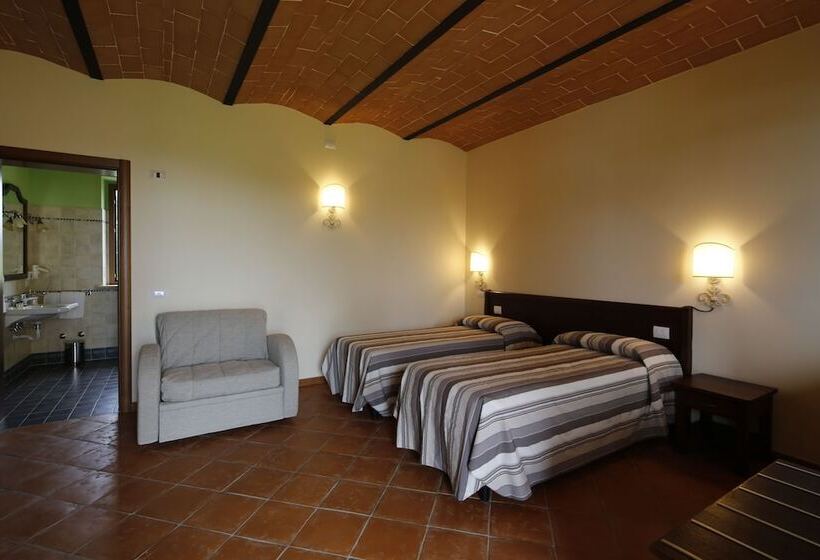 اتاق استاندارد چهار تخته, Agriturismo Poggio Al Tufo