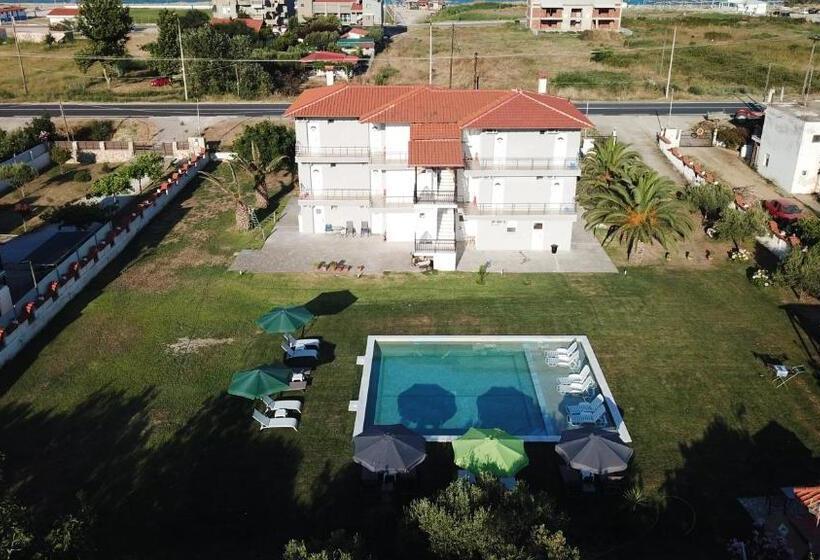Triple Room Sea View, Vergina Pension