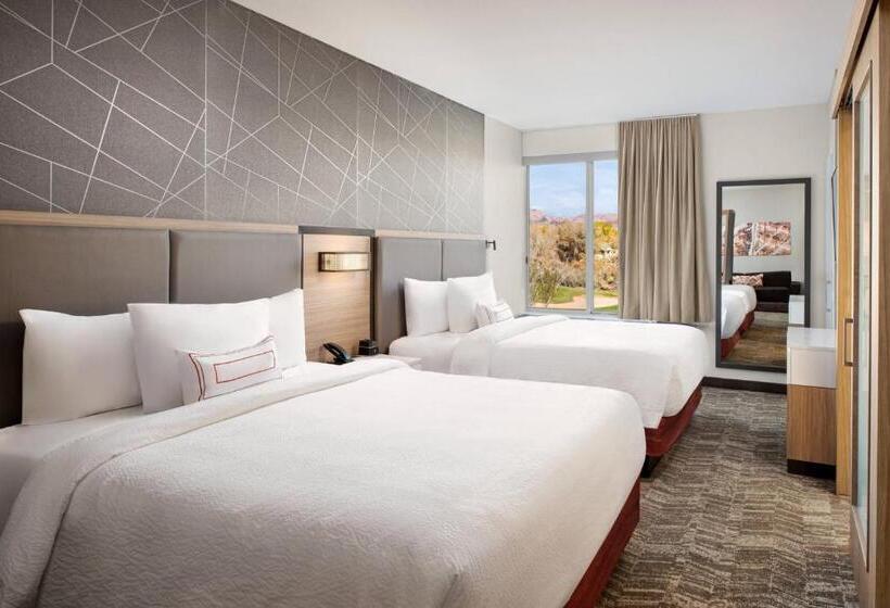 キングサイドベッドのスタンダードワンルーム, Springhill Suites By Marriott St. George Washington