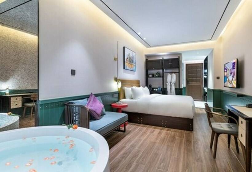 디럭스 룸, Manxin Hotel Yan An West Road Branch