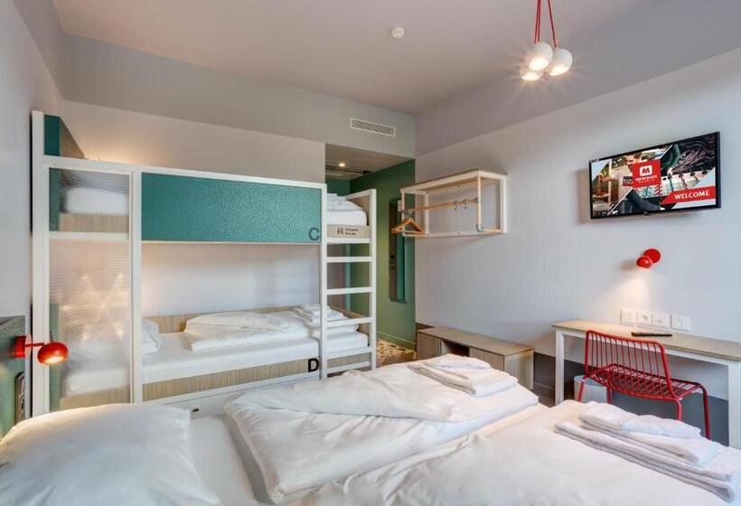 スタンダード４人部屋, Meininger Hotel Paris Porte De Vincennes