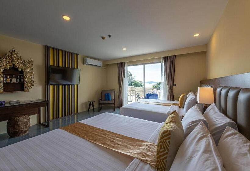 Номер Deluxe Вид на Море, Blue Beach Grand Resort And Spa