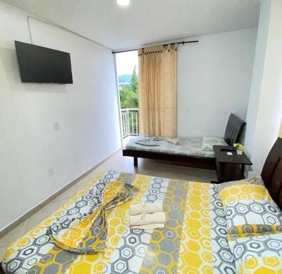 스탠다드 트리플 발코니 룸, Hospedaje Balcones De La Colina