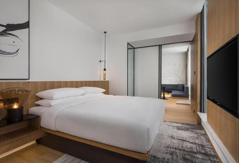 اتاق اجرایی با تخت بزرگ, Fairfield By Marriott Xi An North Station