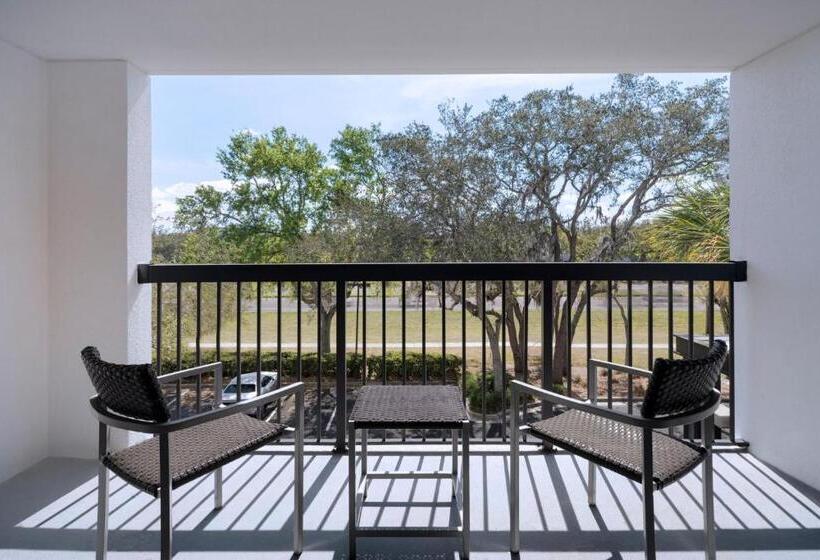 스탠다드 발코니 룸, Courtyard Tampa North/i75 Fletcher