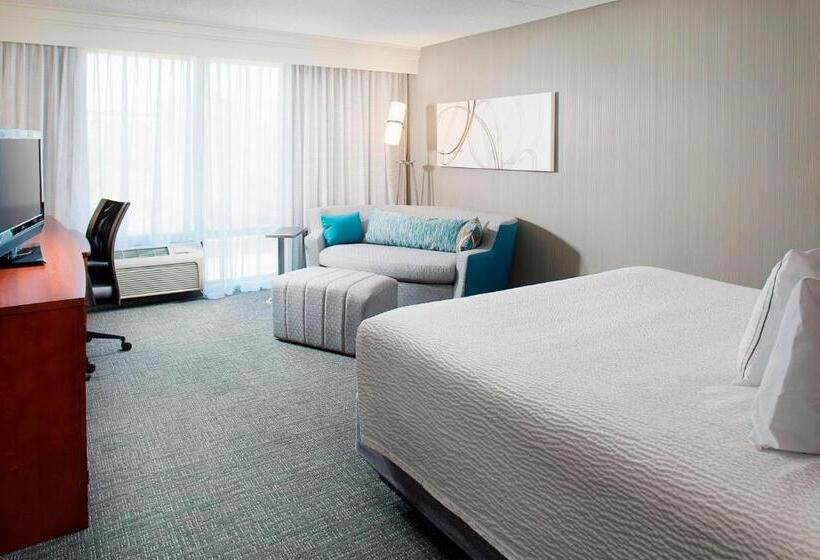 带大床的标准间, Courtyard By Marriott Ann Arbor
