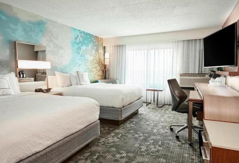 اتاق استاندارد با 2 تخت دوبل, Courtyard Cincinnati Airport South/florence