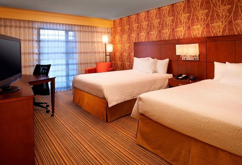 Номер Стандарт 2 Двуспальные Кровати, Courtyard Des Moines West/clive
